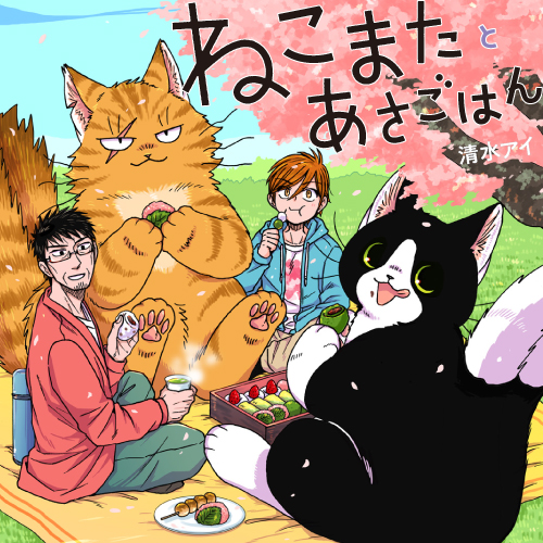 ねこまたとあさごはん